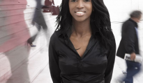 Hapsatou Sy avec Thierry Barbaut et info Afrique pour www.info-afrique.com