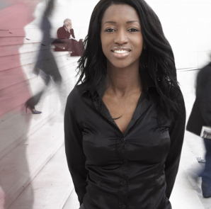 Hapsatou Sy avec Thierry Barbaut et info Afrique pour www.info-afrique.com