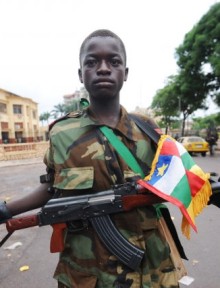 Enfants soldats à Bangui