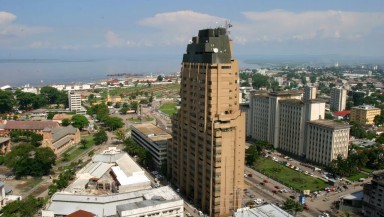 Vue de Sozacom, Kinshasa, 2004.