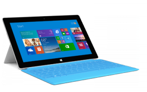  The tablet Microsoft Surface 