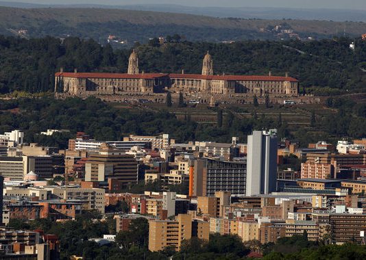 Prétoria en Afrique du sud