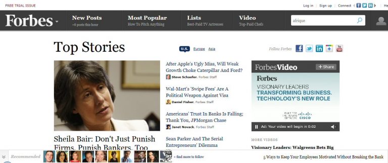 Lancement de Forbes Afrique