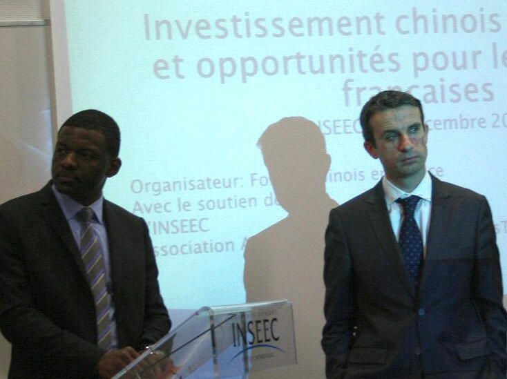 Conférence du 20 Décembre 2012 à l’INSEEC de Paris : Chine, Afrique et France