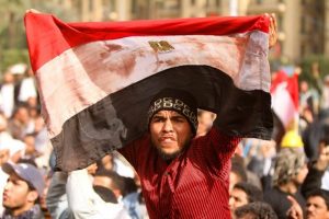 EGYPT-POLITICS-UNREST-FLAG