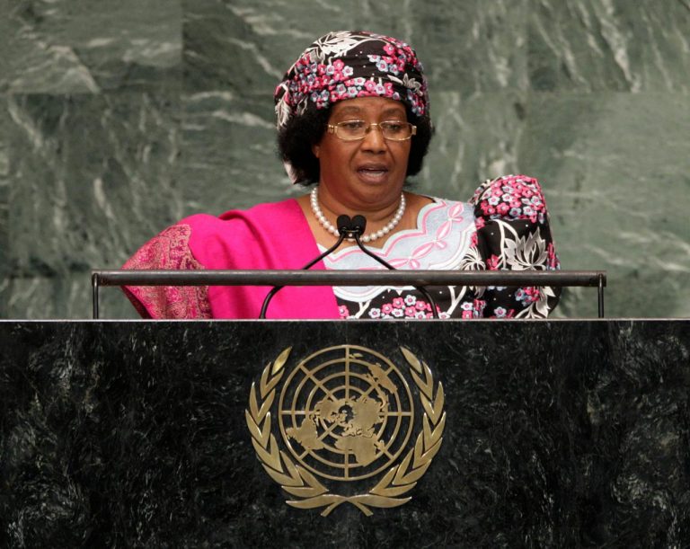 La présidente du Malawi Joyce Banda annule les élections