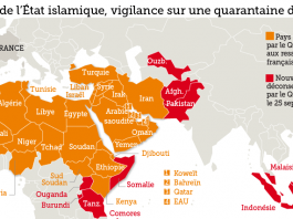 Les pays à risque dans le monde