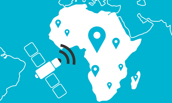 se connecter à Internet en Afrique sur le satellite