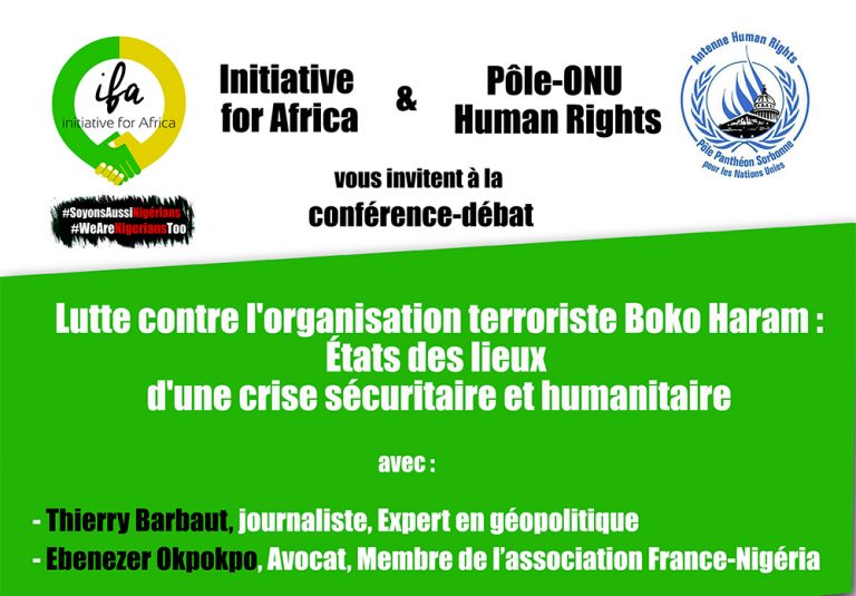 Conférence à Paris en soutien de la population du Nigeria