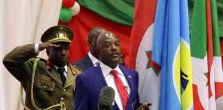 Serment en petit comité du président Nkurunziza