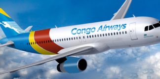Le nouveau Airbus de Congo Airways est arrivé à Kinshasa