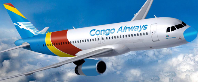 Le nouveau Airbus de Congo Airways est arrivé à Kinshasa