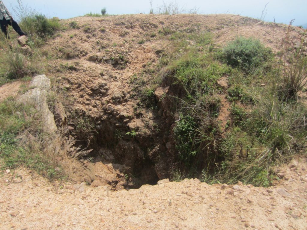 Recherche du trésor minéral sur la colline Mboza en province de Bujumbura