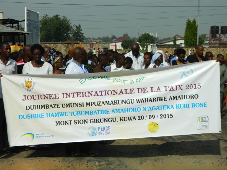 Burundi, malgré les tension la paix est célébrée