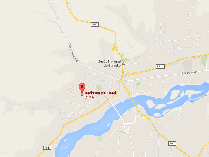 radisson-bamako-fusillade Le Radisson de Bamako est attaqué depuis la nuit du 19 Novembre au matin du 20.