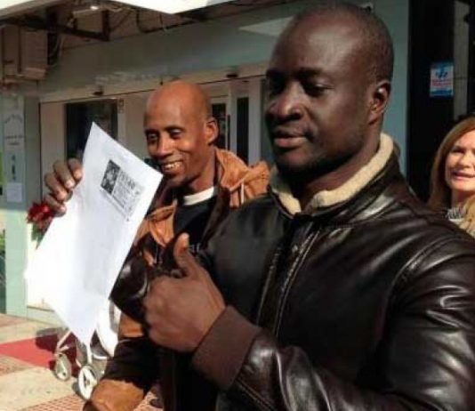 M. Ngame, Sénégalais à remporté 400 000 euros à la loterie Espagnole