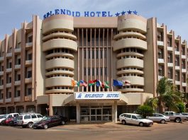 Le Splendid Hôtel de Ouagadougou ou a eu lieu l'attaque terroriste