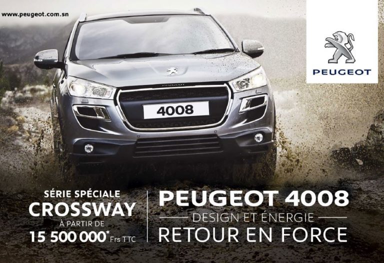 Retour en Afrique pour Peugeot