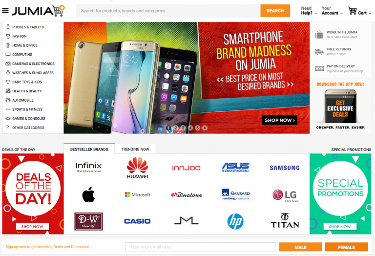 E-commerce et Jumia, la success-story de Lagos à Abidjan