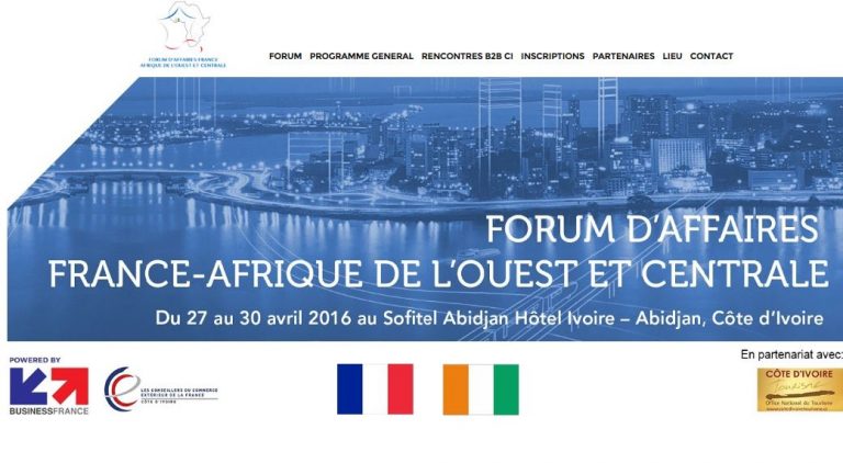 1er forum d’affaires France-Afrique de l’Ouest