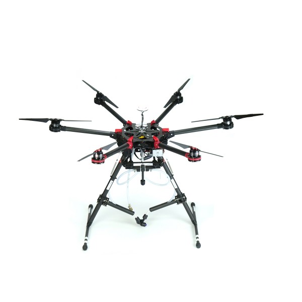 Le "Drone Spray" de la société DroneVolt peut peindre dans des zones complexes