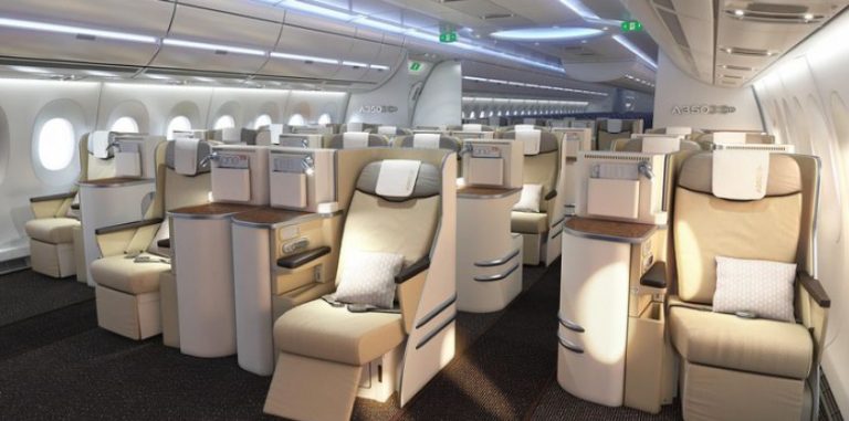 Le premier Airbus A350 africain