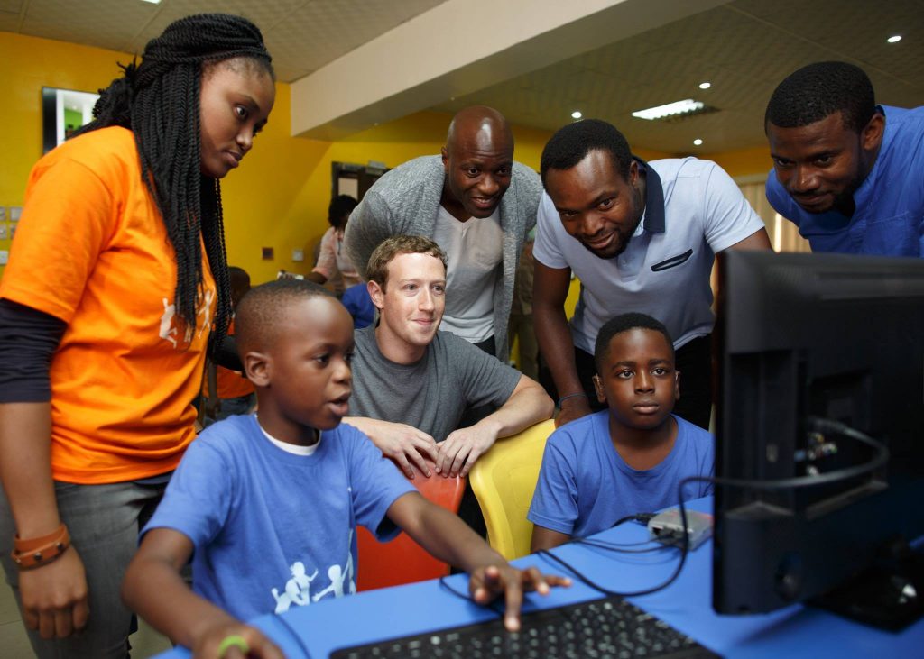 Mark Zukerberg au Nigeria
