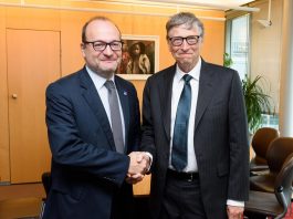 Rémy Rioux et Bill Gates