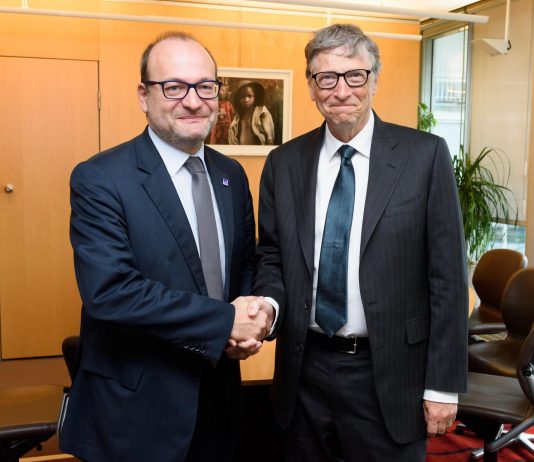 Rémy Rioux et Bill Gates