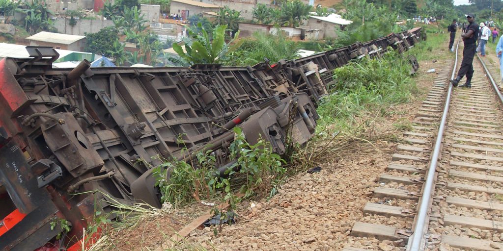 Le terrible accident de train au Cameroun entre Douala et Yaoundé