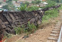 Le terrible accident de train au Cameroun entre Douala et Yaoundé