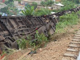 Le terrible accident de train au Cameroun entre Douala et Yaoundé