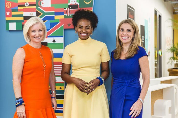 Carolyn Everson – VP Global Marketing Solutions Facebook, Nunu Ntshingila – directeur régional de Facebook pour la région Afrique, Nicola Mendelsohn – VP EMEA Facebook