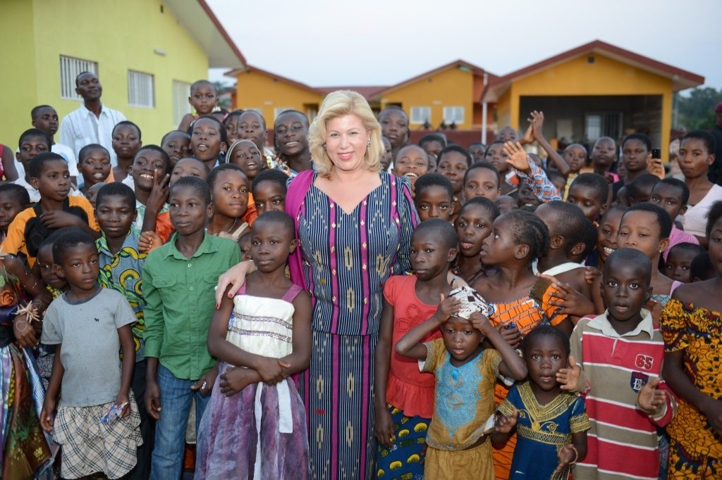 Madame Dominique Ouattara, première dame de Côte d'Ivoire