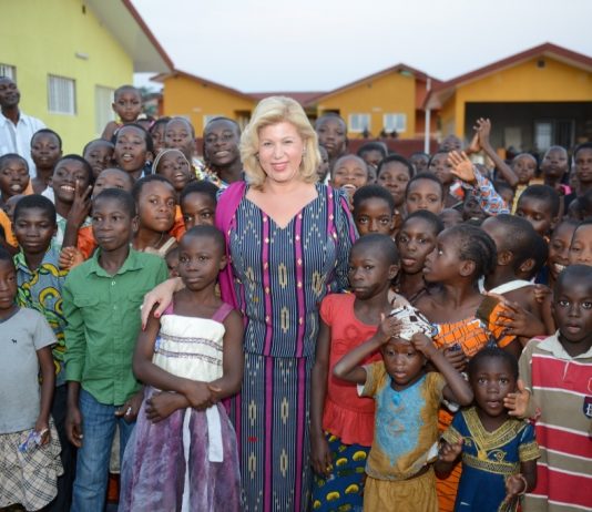 Madame Dominique Ouattara, première dame de Côte d'Ivoire