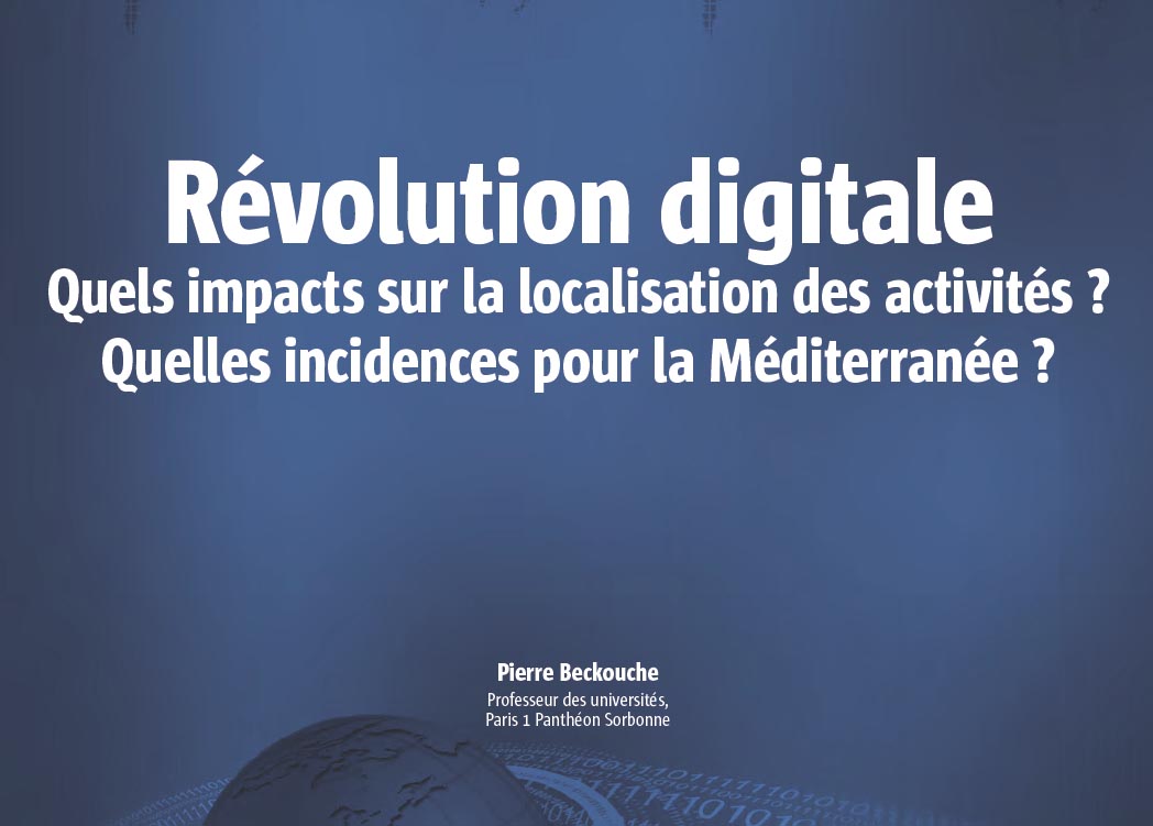 IPEMED-REVOLUTION-DIGITALE Pierre Beckouche, professeur des universités Paris 1 Panthéon-Sorbonne, expert associé de l’IPEMED