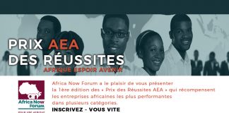 Les prix AAEA - Afrique Espoir Avenir - du Africa Now Forum de Yaoundé