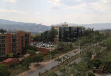 Kigali, novembre 2017, une ville qui impressionne : masterplan, connectivité, propreté, sécurité... photo Thierry Barbaut