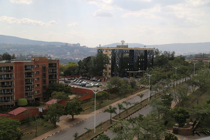 Kigali, novembre 2017, une ville qui impressionne : masterplan, connectivité, propreté, sécurité... photo Thierry Barbaut