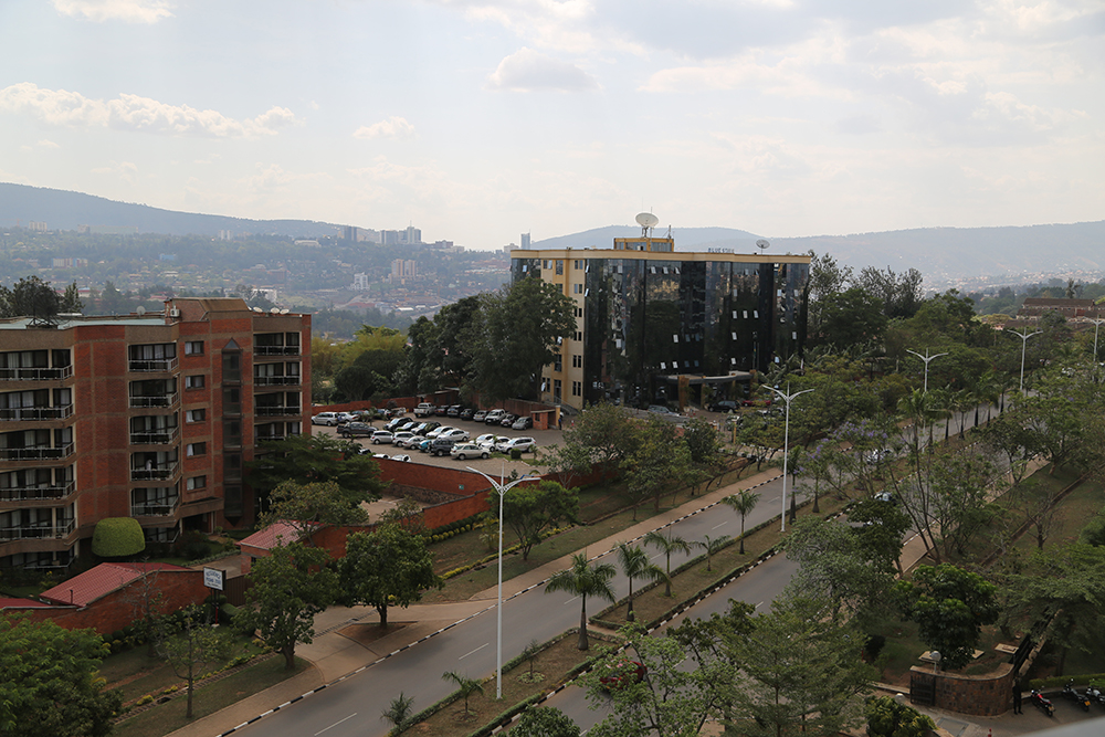 Kigali, novembre 2017, une ville qui impressionne : masterplan, connectivité, propreté, sécurité... photo Thierry Barbaut