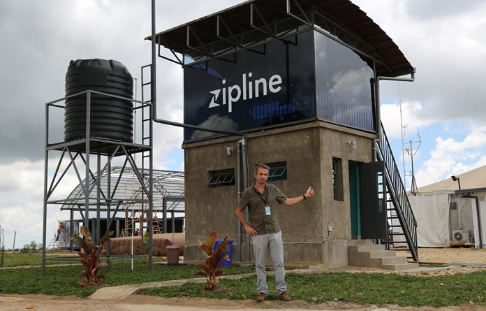 La tour de contrôle de l'aérodrone de Zipline à Muhanga au Rwanda