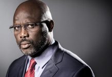 George Weah président du Liberia