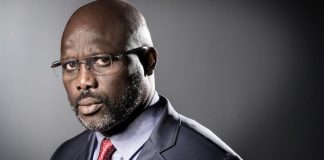 George Weah président du Liberia