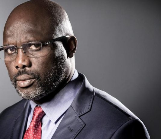 George Weah président du Liberia