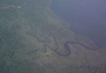 Vue aérienne du Gabon