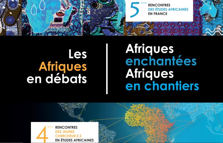5e Rencontres des études africaines en France