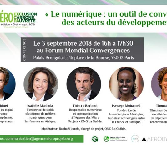 Le numérique : un outil de convergence des acteurs du développement