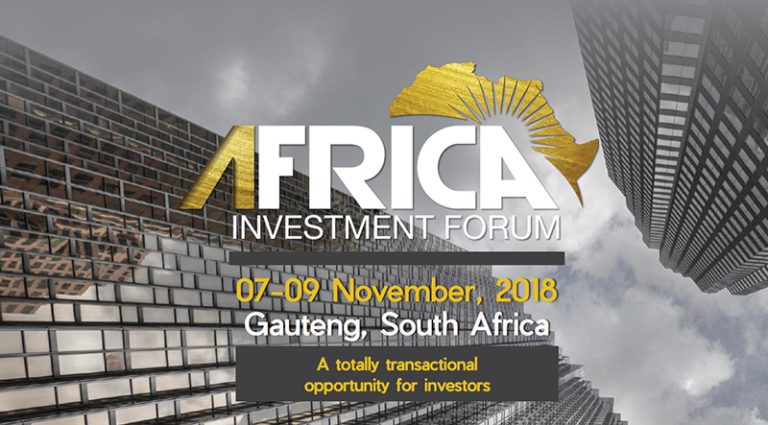 Africa Investment Forum en Afrique du Sud
