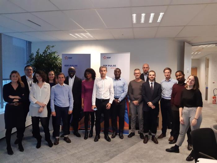 EDF Pulse Africa 2019 - l'équipe EDF Pulse Africa et les experts thématiques