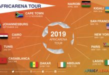 Africarena tour 2019